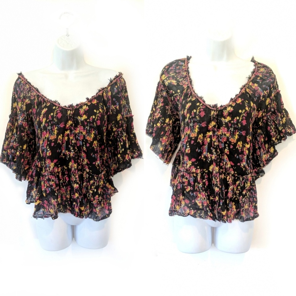 Free People Bohemian Cotton Shirt